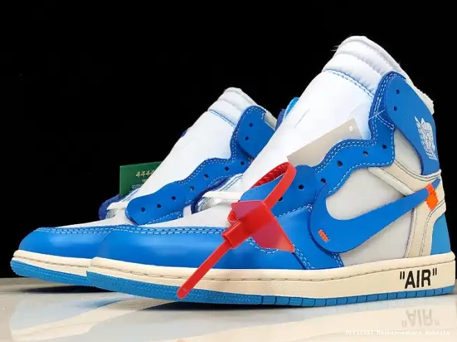Official Maikesneakers AQ0818-148 1 Off-White Jordan Blue Air UNC Powder 0503